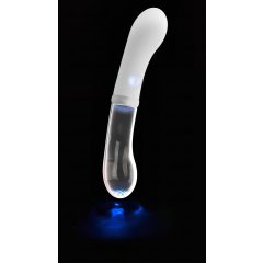 You2toys Liaison - Silicone-Glass LED Vibrator (Clear-White)