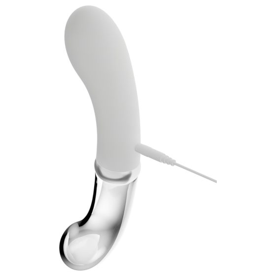 You2toys Liaison - Silicone-Glass LED Vibrator (Clear-White)