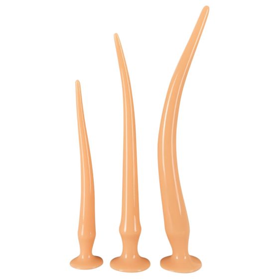 You2Toys - Extra Long Anal Dildo Set (3 Pieces) - Natural