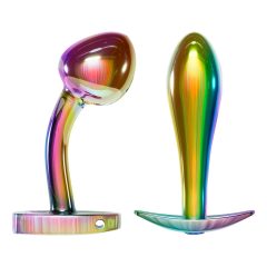 ANOS Metal Rainbow - Metal Anal Dildo Set (2-Piece)