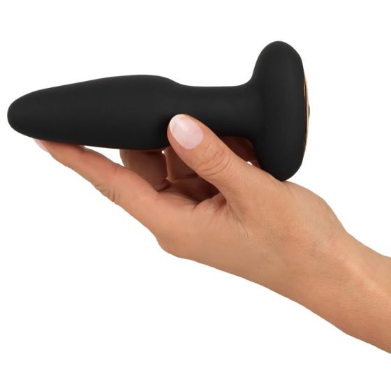 ANOS - Rechargeable Waterproof Anal Vibrator (Black)