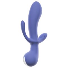 AWAQ.U 1 - Rechargeable 3-arm Vibrator (Purple)