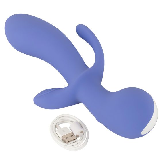 AWAQ.U 1 - Rechargeable 3-arm Vibrator (Purple)