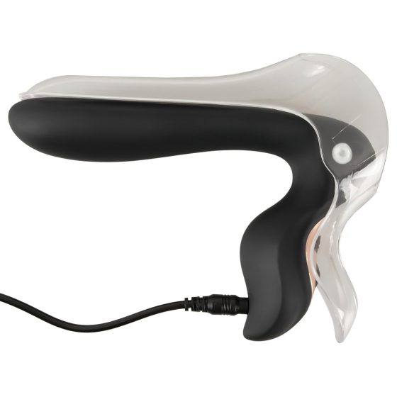 Bad Kitty - Rechargeable LED Vagina Viewer (Black-Transparent)