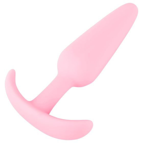 Cuties Mini Butt Plug - Silicone Anal Dildo - Pink (2.1cm)