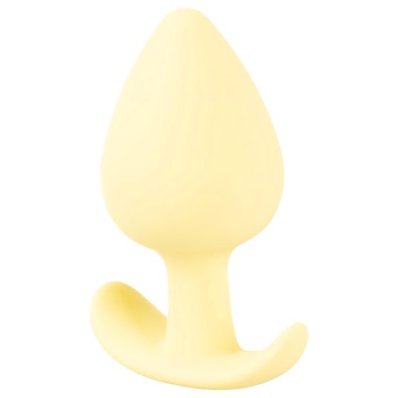 Cuties Mini Silicone Anal Plug - Yellow (3.1cm)