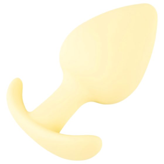 Cuties Mini Silicone Anal Plug - Yellow (3.1cm)