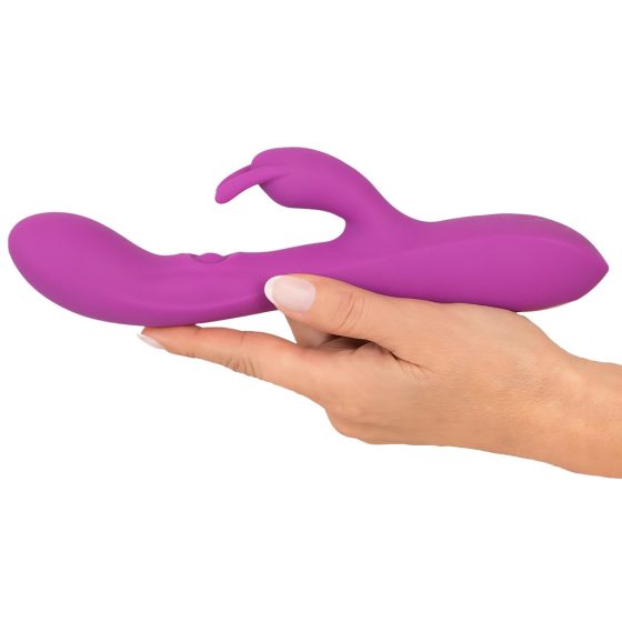 Javida Thumping Rabbit - Triple Motor Clitoral Vibrator (Purple)