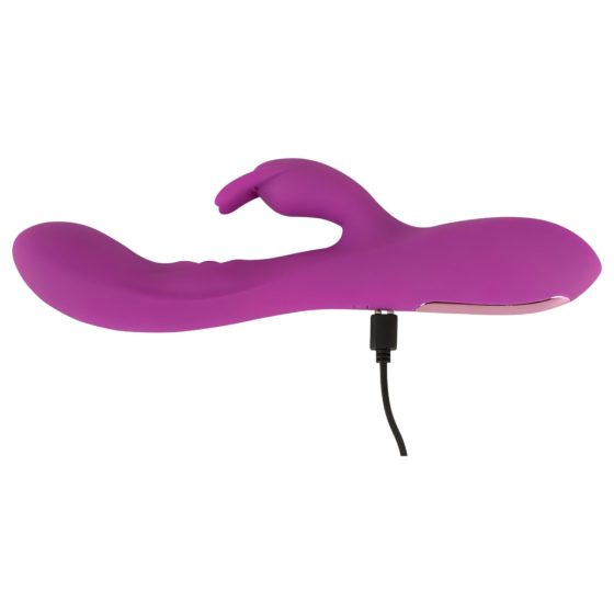 Javida Thumping Rabbit - Triple Motor Clitoral Vibrator (Purple)