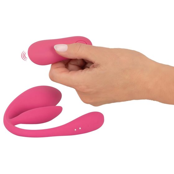 SMILE - Rechargeable Wireless Vibrating Egg (Pink)