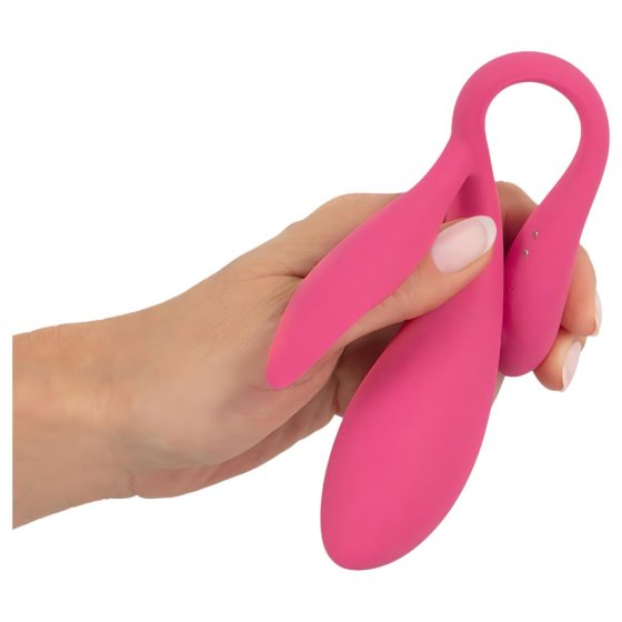 SMILE - Rechargeable Wireless Vibrating Egg (Pink)