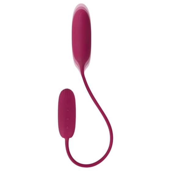 Smile Love Egg Duo - Rechargeable, Wireless, Waterproof Vibrating Egg (Purple)