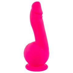   SMILE Powerful - rechargeable, 2-motor suction cup vibrator (pink)