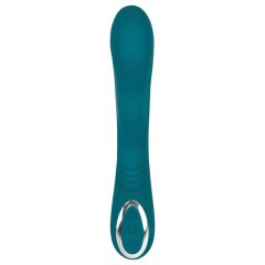   SMILE - Rechargeable, Waterproof G-Spot Rotating Vibrator (Green)