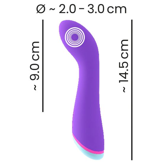 You2Toys Colorful - Rechargeable, Waterproof G-Spot Vibrator (Purple)