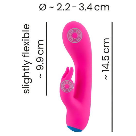 You2Toys bunt. - Rechargeable, Waterproof Clitoral Vibrator (Pink)