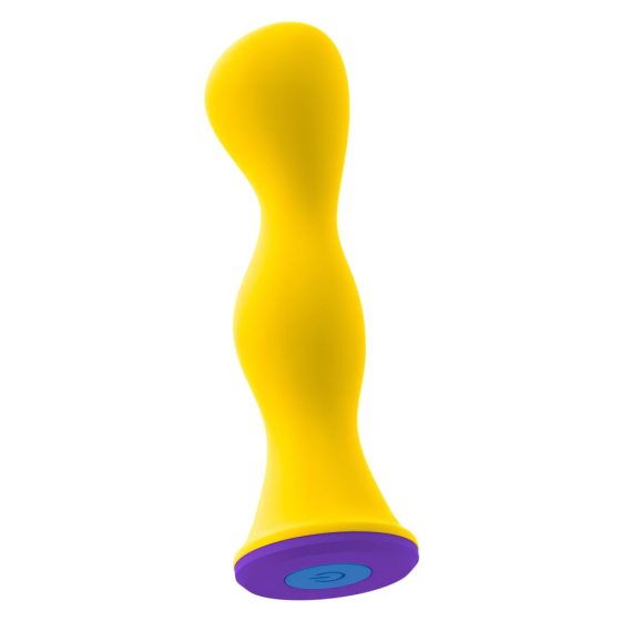 You2Toys colorful - rechargeable, waterproof anal vibrator (yellow)