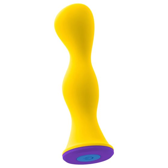 You2Toys colorful - rechargeable, waterproof anal vibrator (yellow)