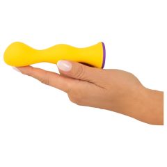   You2Toys colorful - rechargeable, waterproof anal vibrator (yellow)