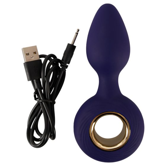 SMILE - Rechargeable Anal Vibrator (Purple)