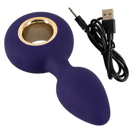 SMILE - Rechargeable Anal Vibrator (Purple)