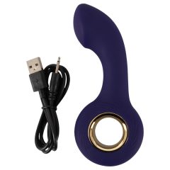 SMILE - Rechargeable G-spot and P-spot Vibrator (Purple)