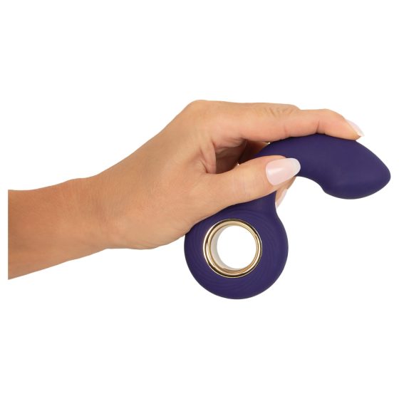 SMILE - Rechargeable G-spot and P-spot Vibrator (Purple)