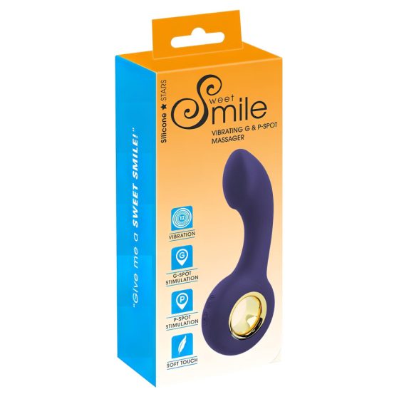 SMILE - Rechargeable G- and P-Spot Vibrator (Purple)