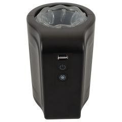 Rebel - Waterproof Rotating Masturbator (Black)