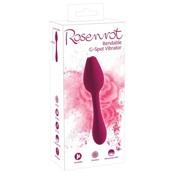 You2Toys Flexible Rosebud G-spot Vibrator (Red)