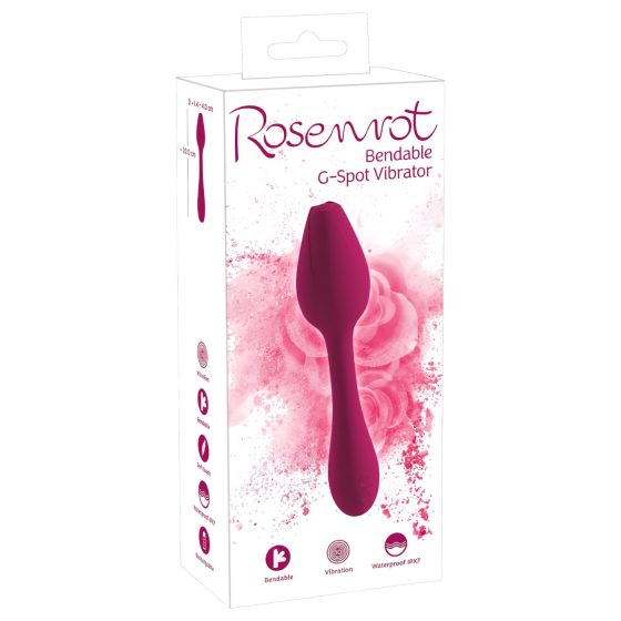 You2Toys Flexible Rosebud G-spot Vibrator (Red)