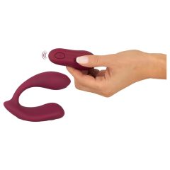   You2Toys Rosenrot - rechargeable, wearable vibrator with remote control (red)