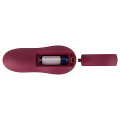   You2Toys Rosenrot - rechargeable, wearable vibrator with remote control (red)