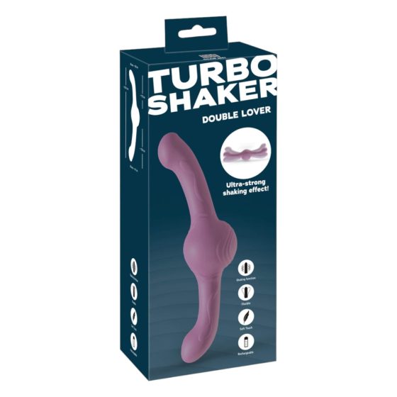 You2Toys Turbo Shaker - Double-Ended Vibrator (Purple)