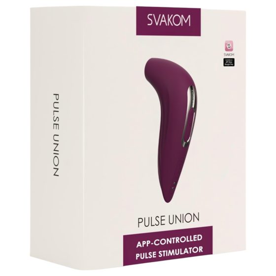 Svakom Pulse Union - Smart Air Pulse Clitoral Stimulator (Purple)