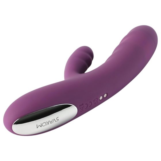 Svakom Avery - Rechargeable, Clitoral Thrusting Vibrator (Purple)