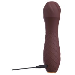   Hazel 01 - Rechargeable, Flexible Massaging Vibrator (Purple)