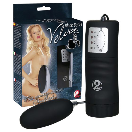 You2Toys - Black Velvet Vibrating Egg