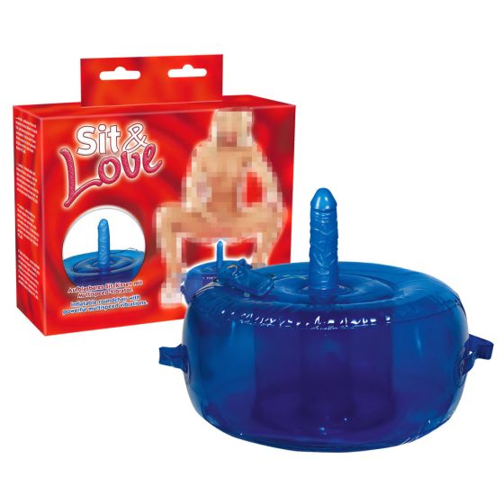 You2Toys - Vibrating Love Chair - Blue