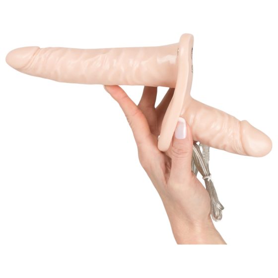 You2Toys - Strap-on Duo Vibrator - Light