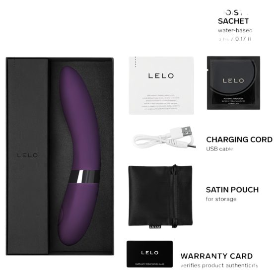 LELO Elise 2 - Luxury Vibrator (Purple)