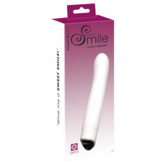 SMILE Easy - curved vibrator (white)