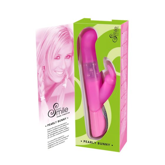 SMILE Pearly Bunny - pearly vibrator (pink)