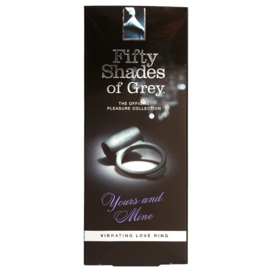 Fifty shades of grey - Vibrating penis ring (black)