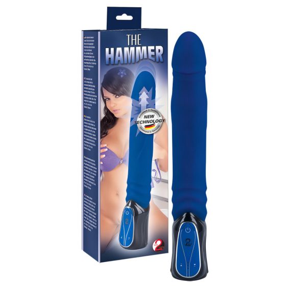 You2Toys - Hammer Thrusting Vibrator (Blue)