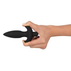 Small Black Velvet Vibrating Cone