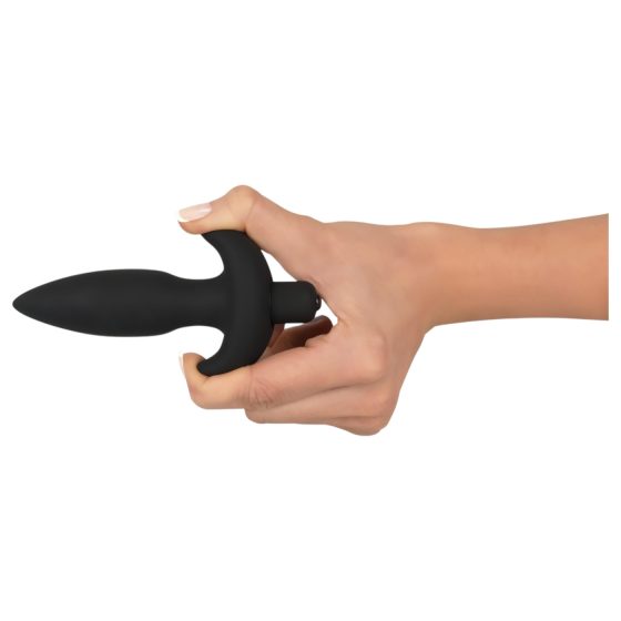 Small Black Velvet Vibrating Cone