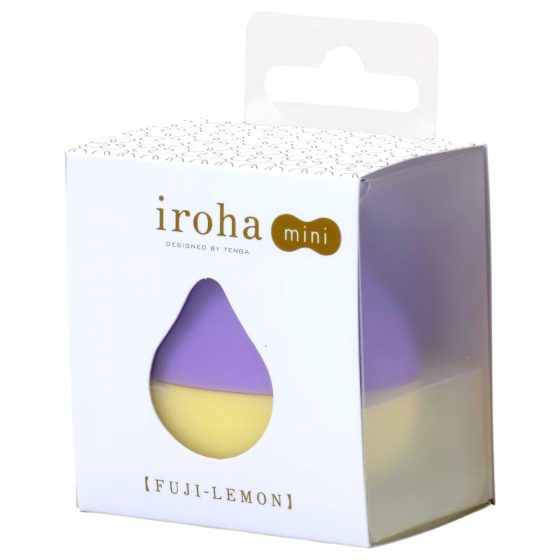 TENGA Iroha Mini - Mini Clitoral Vibrator (Purple-Yellow)