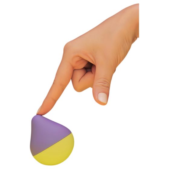 TENGA Iroha Mini - Mini Clitoral Vibrator (Purple-Yellow)