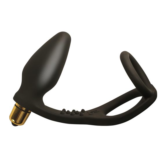 RO-ZEN Double Cock Ring with Anal Vibrator